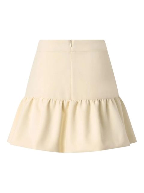 PINKO ruffled mini skirt - White - zdjęcie produktu nr 2