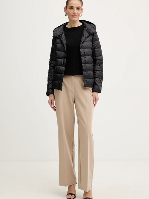 Liviana Conti kurtka puchowa kolor czarny przejściowa CNTW04