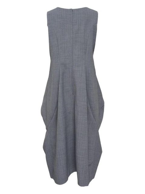 Comme Des Garçons pinstripe flared dress - Grey - zdjęcie produktu nr 2