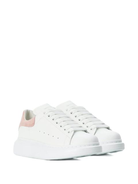 Alexander McQueen suede detail sneakers - White