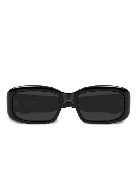 Saint Laurent Eyewear rectangle-frame sunglasses - Black - zdjęcie produktu nr 1