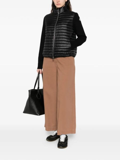 Moncler zip-up quilted jacket - Black - zdjęcie produktu nr 2