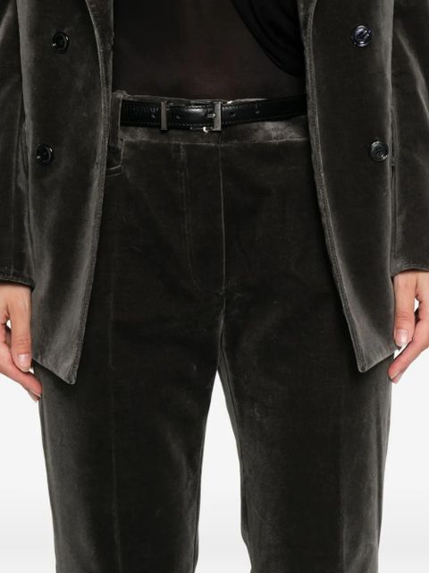 TOM FORD velvet trousers - Grey