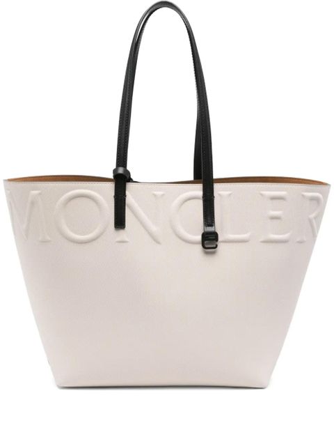 Moncler mini Very tote bag - White - zdjęcie produktu nr 1