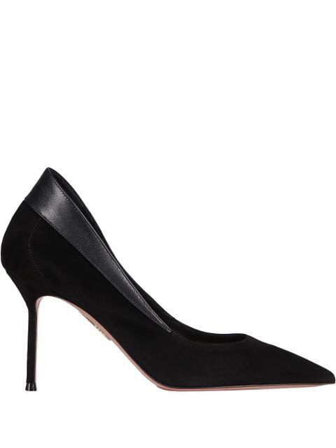 Aquazzura 85mm Guanto pointed pumps - Black - zdjęcie produktu nr 1