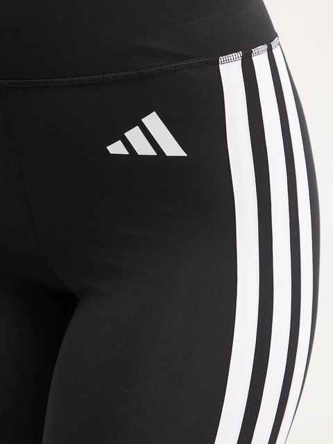 adidas Performance legginsy treningowe Essential kolor czarny z aplikacją JD6545
