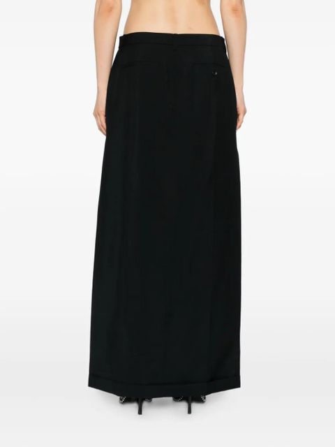 Alexander Wang tailored maxi skirt - Black
