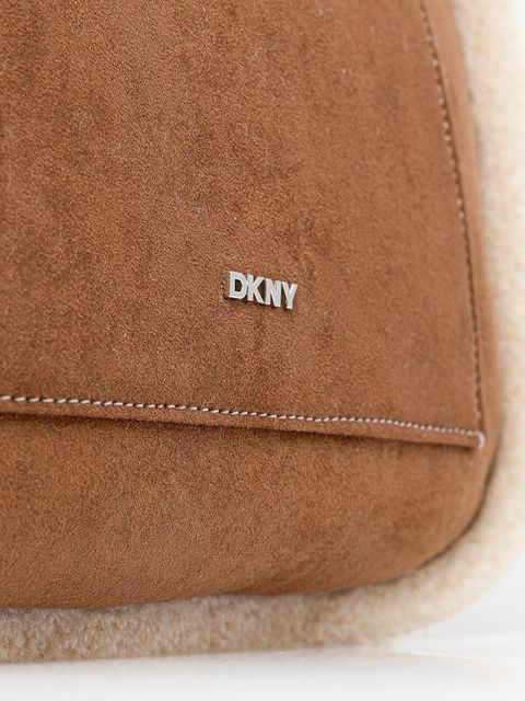 Dkny torebka CAPSULE kolor brązowy R53CDM65