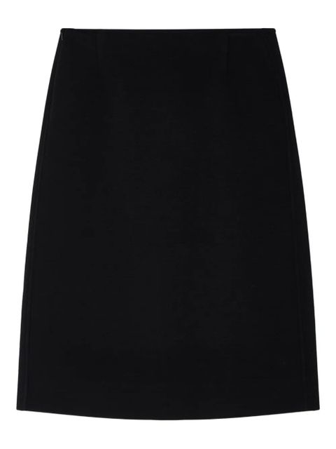 Jil Sander pocket straight skirt - Black