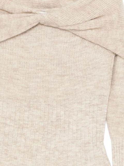 Reformation Florie Twist sweater - Neutrals