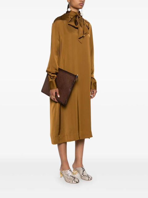 DRAGON DIFFUSION A4 clutch bag - Brown