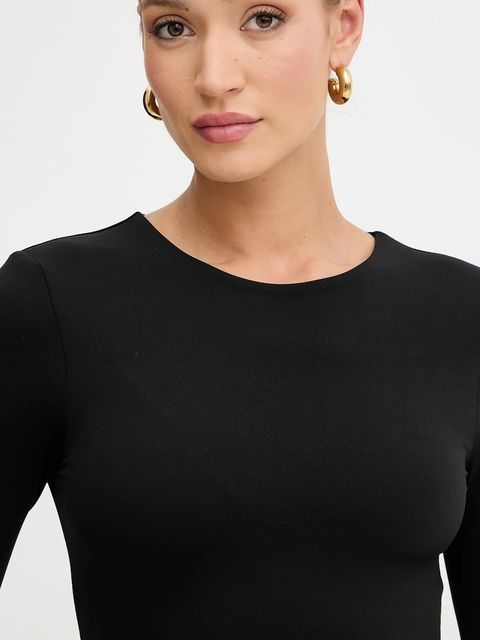 Silvian Heach sukienka KOGHO kolor czarny mini rozkloszowana GPA25449VE - zdjęcie produktu nr 2