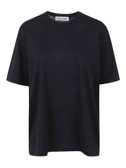 The Frankie Shop Harper cotton T-shirt - Black - zdjęcie produktu nr 1