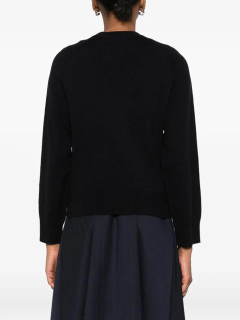 Maje paris motif sweatshirt - Blue