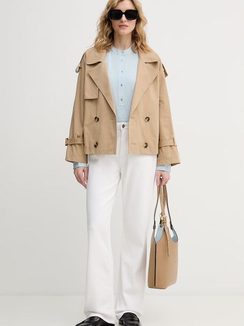 United Colors of Benetton bluzka damska z wiskozą - zdjęcie produktu nr 1