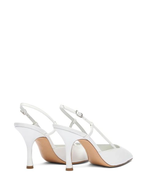 Casadei 80mm Winnie Bride pumps - White