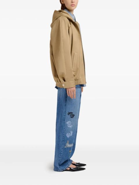 Marni hooded zip-up jacket - Yellow - zdjęcie produktu nr 2