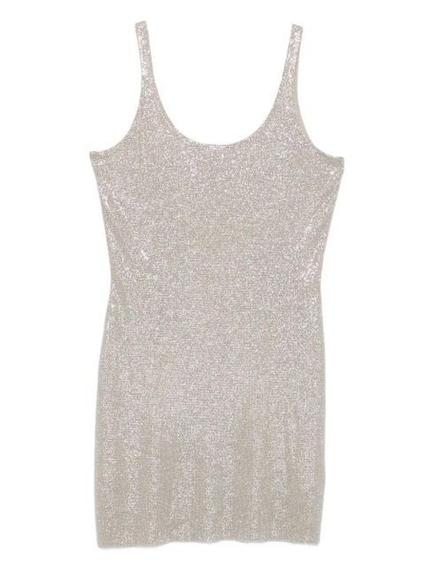 Alexander Wang sleeveless mini dress - Silver - zdjęcie produktu nr 1