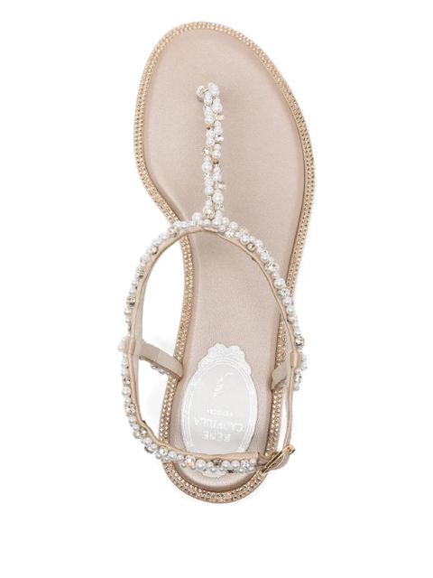 René Caovilla Diana sandals - Neutrals