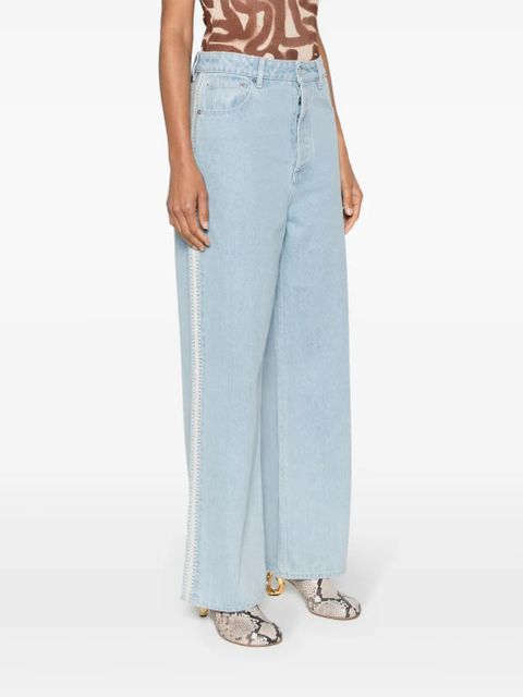 Nanushka Josine wide-leg jeans - Blue