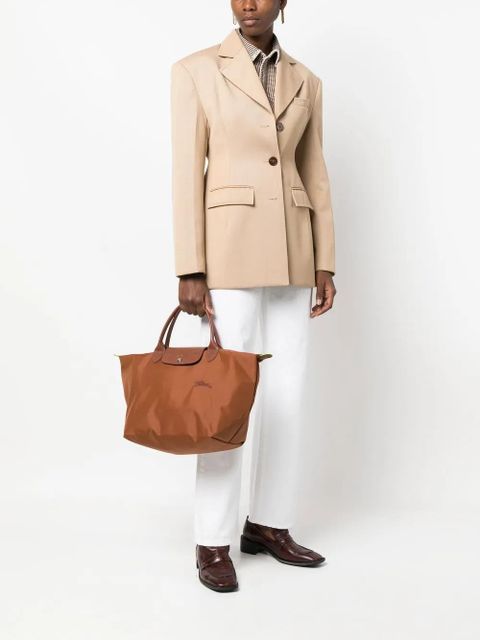 Longchamp medium Le Pliage tote bag - Brown