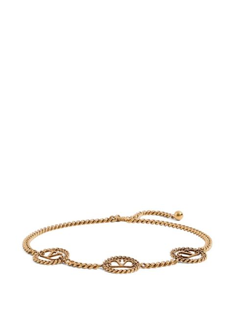Valentino Garavani Vlogo chain belt - Gold