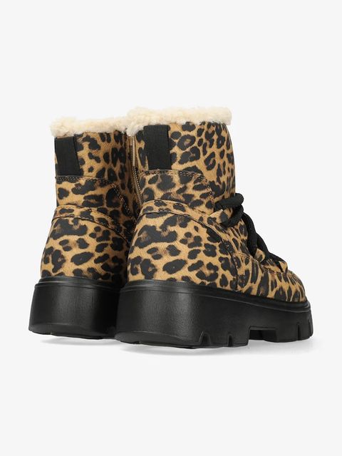 Mexx workery SIGMAR RHYTHM damskie kolor multicolor na płaskim obcasie lekko ocieplone MI001708253W