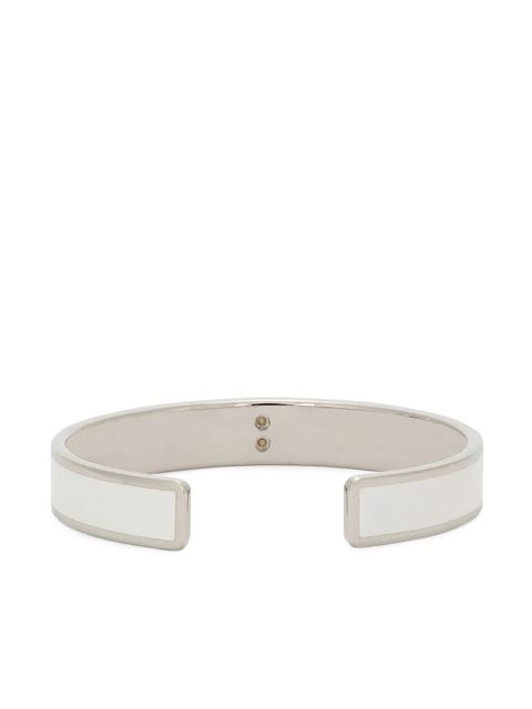 Dolce & Gabbana logo-plaque cuff bracelet - Silver - zdjęcie produktu nr 2
