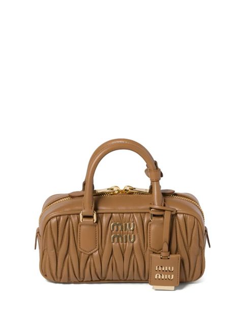 Miu Miu Arcadie tote bag - Brown - zdjęcie produktu nr 1