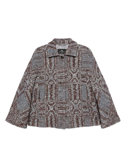 ETRO patterned jacket - Blue - zdjęcie produktu nr 1