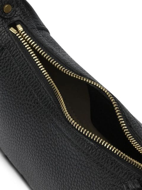 ISABEL MARANT Oskan Moon stud-embellished shoulder bag - Black