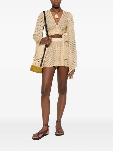 Missoni lace short shorts - Yellow - zdjęcie produktu nr 2