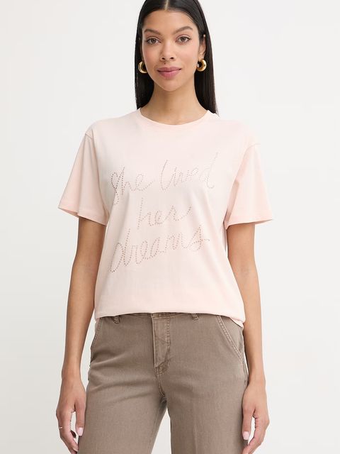 Silvian Heach t-shirt damski bawełniany SEIPONE - zdjęcie produktu nr 2