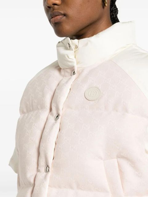 Gucci GG canvas padded gilet - Neutrals