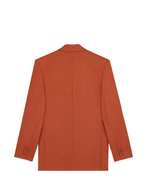 Saint Laurent double-breasted blazer - Orange - zdjęcie produktu nr 2