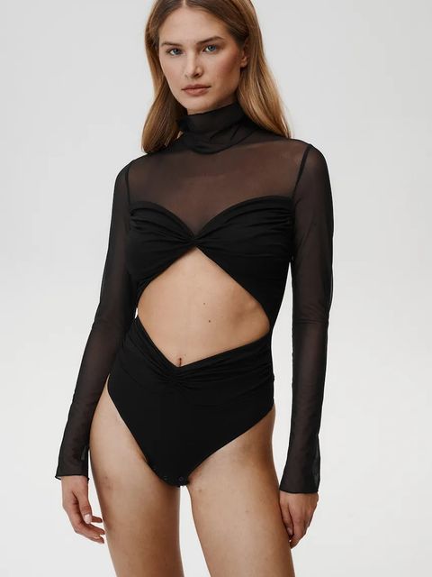 Undress Code body Thong damska kolor czarny gładka 843 - zdjęcie produktu nr 1