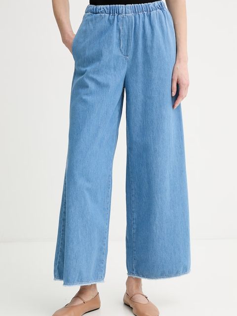 American Vintage jeansy wide leg damskie - zdjęcie produktu nr 1
