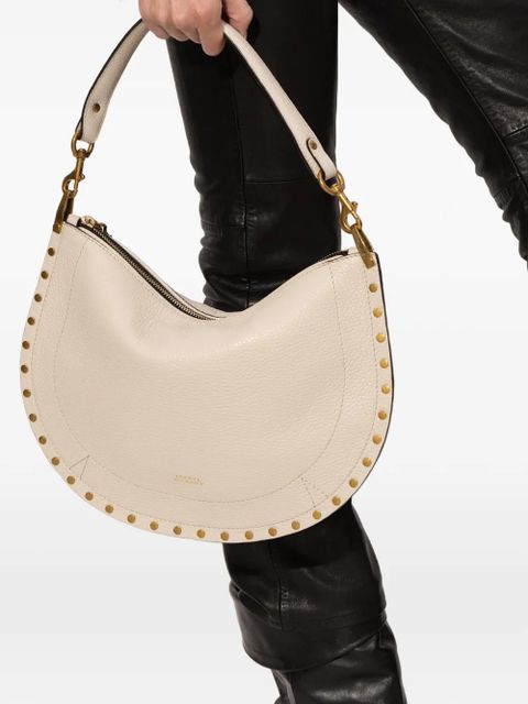 ISABEL MARANT Oskan leather tote bag - Neutrals