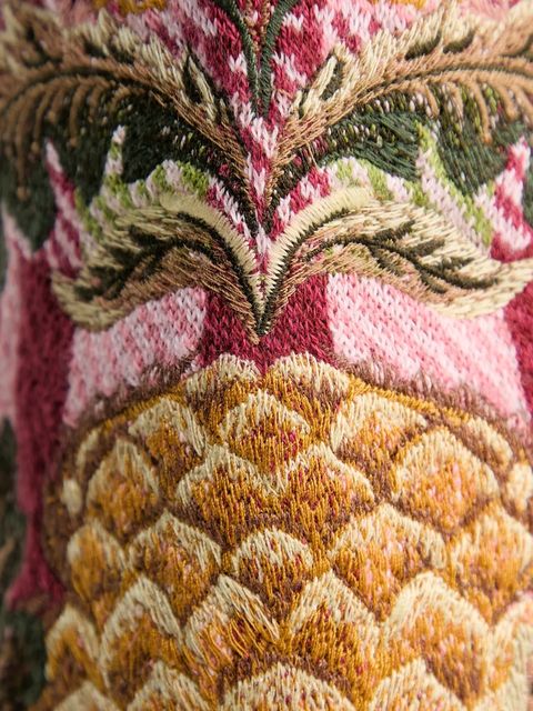 Barbour kardigan bawełniany x Farm Rio damski kolor różowy LKN1717