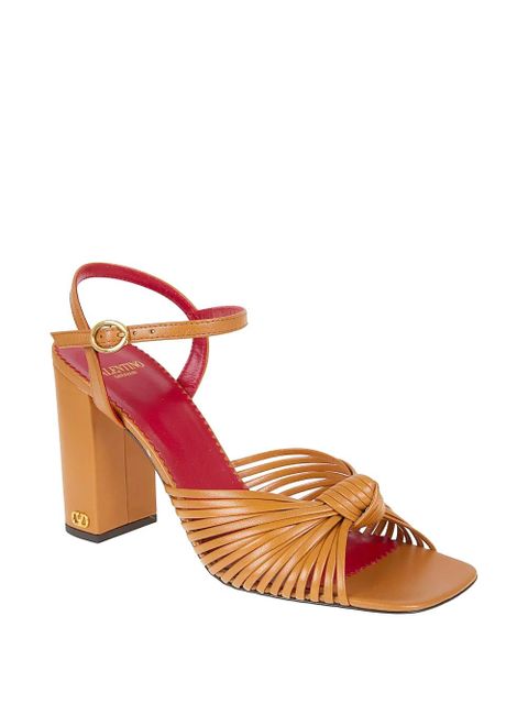 Valentino Garavani Annet heeled sandals - Brown - zdjęcie produktu nr 2