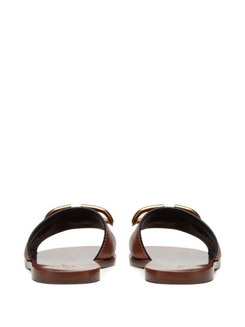 Valentino Garavani VLogo Signature sandals - Brown