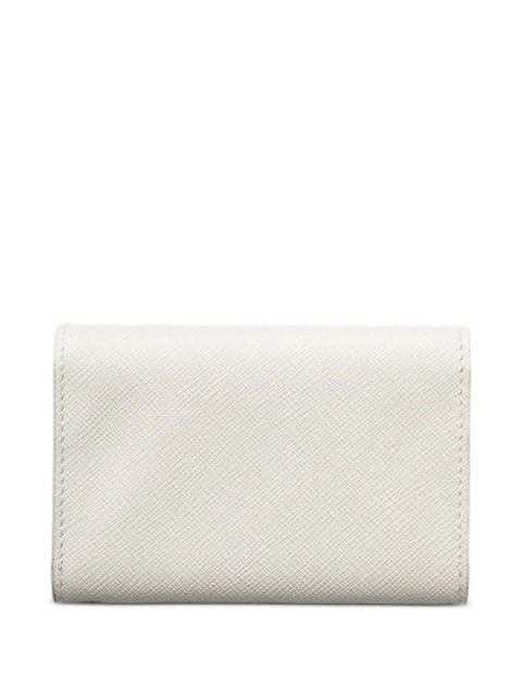 Prada Saffiano leather card holder - Neutrals