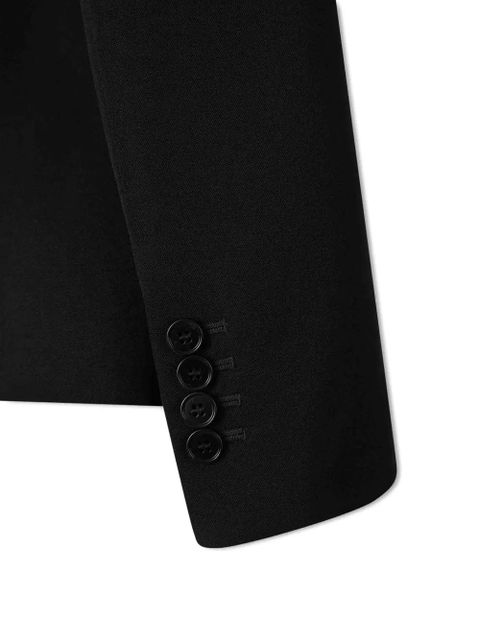 Alexander McQueen single-breasted blazer - Black