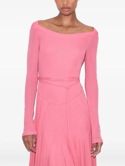 Tory Burch viscose jersey dress - Pink