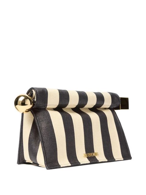 Jacquemus La Rond Carré clutch bag - Neutrals - zdjęcie produktu nr 2
