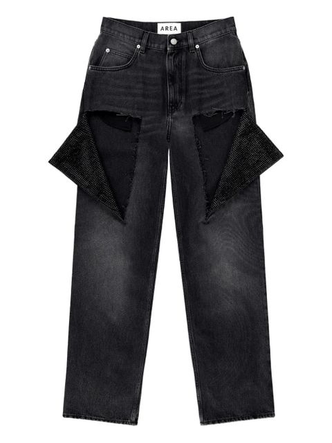 AREA cotton trousers - Black - zdjęcie produktu nr 1