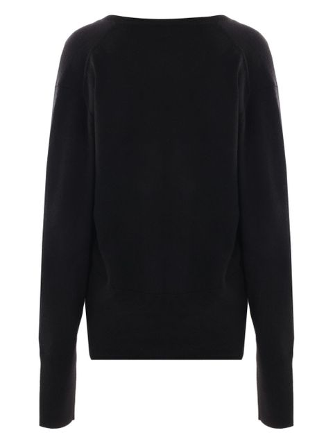 TOTEME V-neck sweater - Black - zdjęcie produktu nr 2