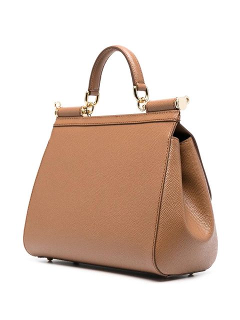 Dolce & Gabbana large Sicily tote bag - Brown