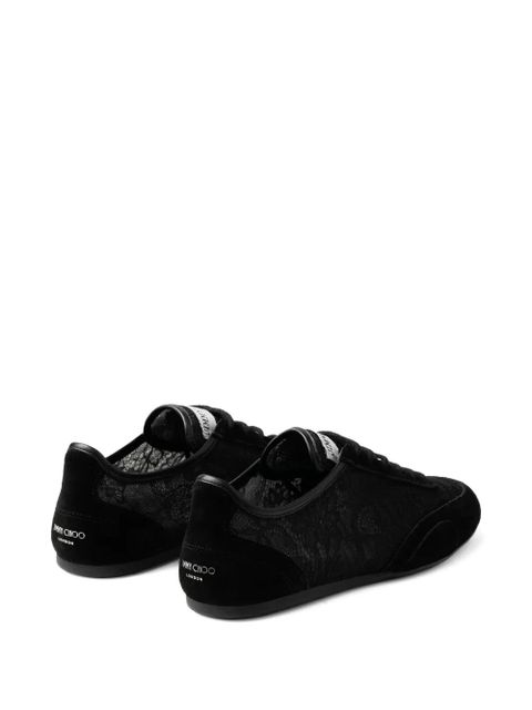 Jimmy Choo Sunny F lace sneakers - Black