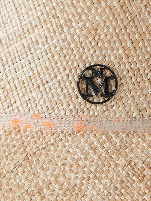 Maison Michel Arsene raffia cloche hat - Neutrals - zdjęcie produktu nr 2